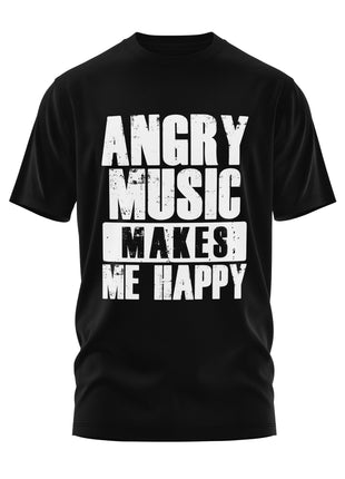 ANGRY MUSIC MAKES - SHIRT - T-SHIRT