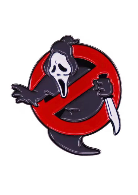 Ghostface Ghostbusters Parodie-Pin.