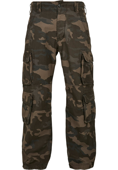 Tarnfarbene Cargohose.